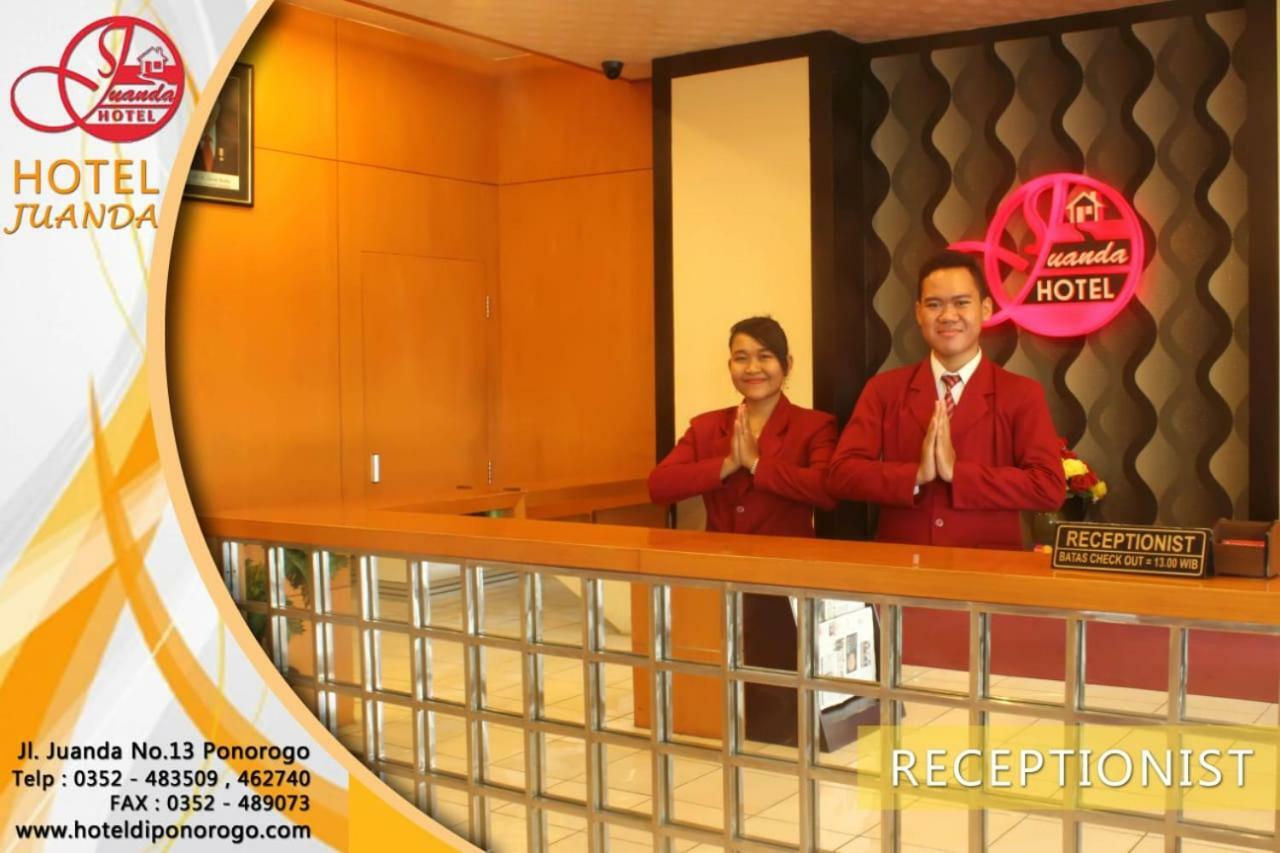 Juanda Hotel Ponorogo Zewnętrze zdjęcie